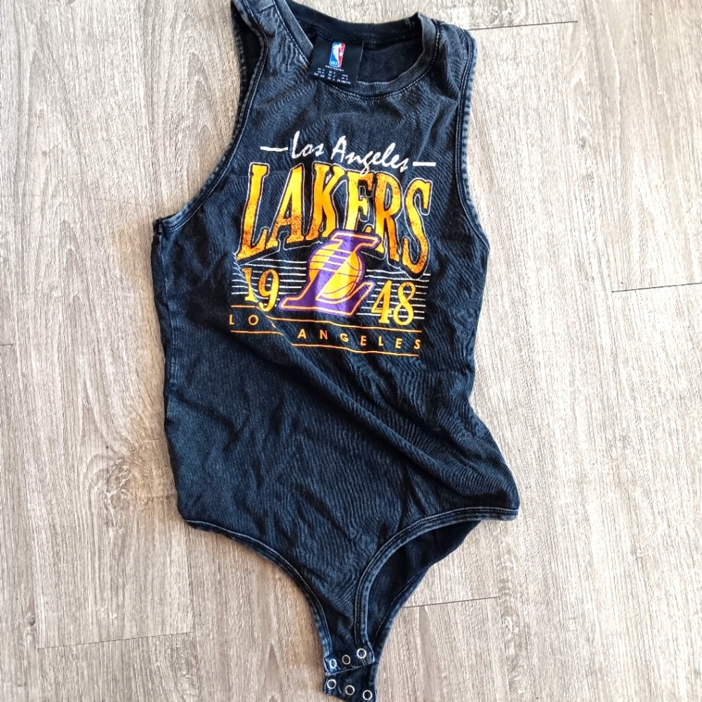 NBA Lakers bodysuit small